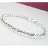 Germanium Curb Chain Bracelet