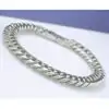 Pure Titanium Curb Chain Bracelet (10mm Wide Version) 21cm
