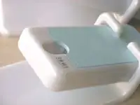 Ions dispersed upwards