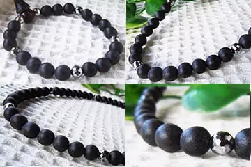 Tourmaline & Germanium Bracelet 19cm-22cm (7.4